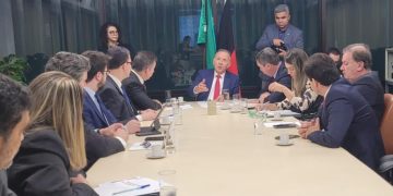 Aguinaldo Ribeiro participa de reunião com governadores do Centro-Oeste para discutir a reforma tributária