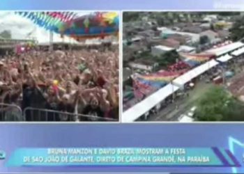 São João: Distrito de Galante vive dia histórico com transmissão ao vivo para todo o Brasil pelo Domingo Legal, do SBT