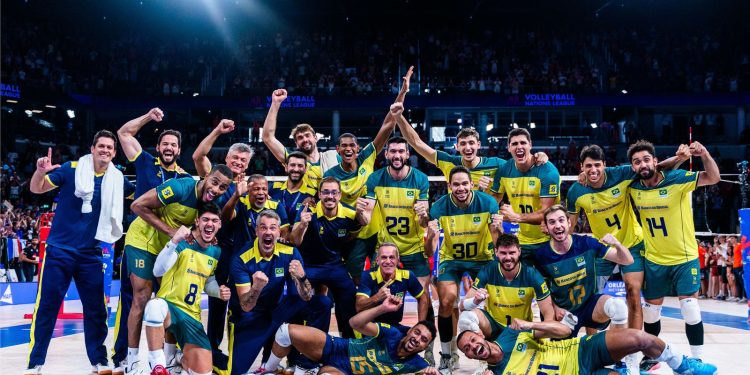 Brasil encerra 2ª semana de Liga das Nações com vitória sobre França