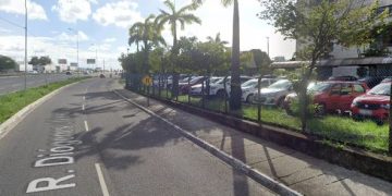 DER inicia construção de muro para alargar pista paralela próxima ao novo viaduto na BR-230