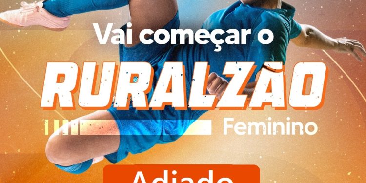 1ª rodada da Copa Dr. Chico de Futebol Feminino é adiado devido às chuvas