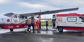 Grupo de Resgate Aeromédico realiza duas transferências para São Paulo em menos de cinco dias