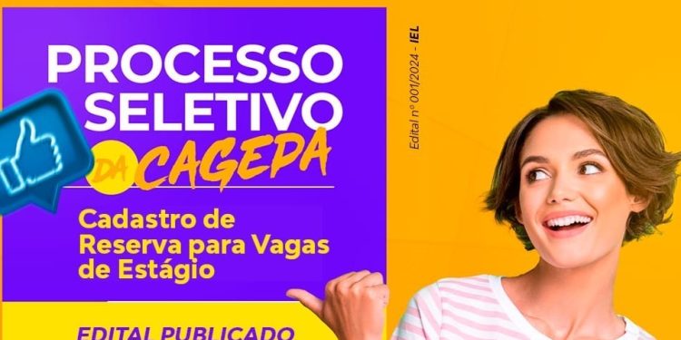 IEL – PB inicia na próxima quarta-feira as inscrições do Processo Seletivo para estágio na CAGEPA