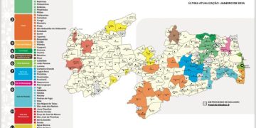 Paraíba tem novo mapa regionalizado de turismo com 60 municípios em 11 regiões