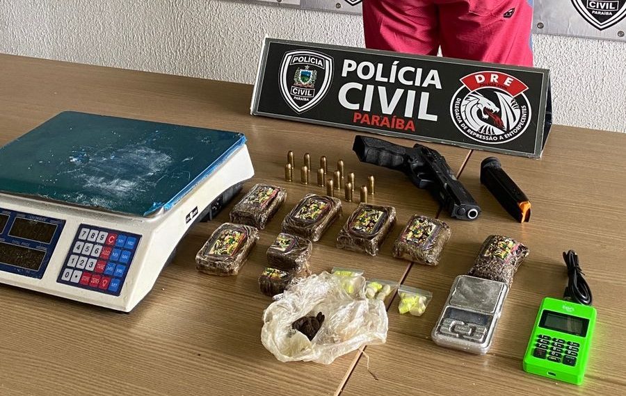DRE: Polícia Civil prende narcotraficante internacional em João Pessoa