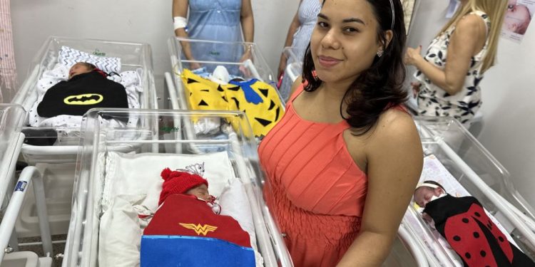 Humanização e alegria:  Instituto Cândida Vargas fantasia bebês para festividade de Carnaval