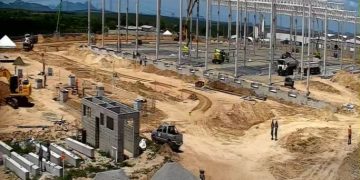 Prefeito Bruno Cunha Lima visita às obras de estruturação do Centro de Distribuição da Bartofil em Catolé de Boa Vista