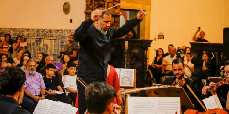 Cultura:Primeiro concerto da Orquestra Sinfônica de João Pessoa emociona público no Centro Cultural São Francisco
