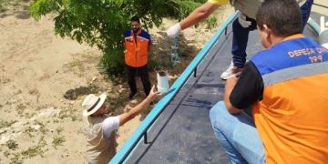 Defesa Civil realiza fiscalização da qualidade da água distribuída para comunidades da zona rural de Campina Grande