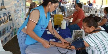 Moradores do bairro Quinta da Boa Vista em Monteiro, recebem Feira de Saúde na Comunidade