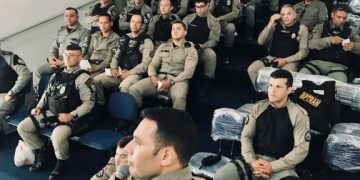 INSTRUÇÃO E TREINAMENTO: POLICIAIS MILITARES DO 3º BPM PARTICIPAM DE TREINAMENTO DE IDENTIFICAÇÃO VEICULAR.