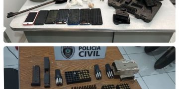 NO CARIRI: Operação prende quatro suspeitos, apreende armas de fogo e quase 350 munições