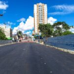 Ponte da rua Lino Gomes da Silva, que interliga o Parque do Povo ao Evaldo Cruz, será liberada nesta terça-feira para trânsito de veículos e pedestres