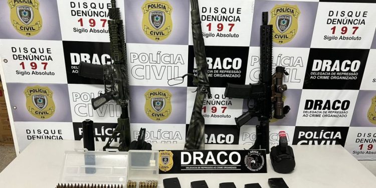 ‘SENHOR DAS ARMAS’: Polícia Civil apreende arsenal que seria entregue a facções criminosas na Paraíba