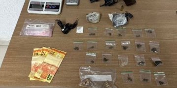 Polícia Militar prende homem por tráfico de drogas e apreende arma de fogo em João Pessoa