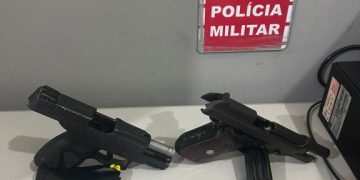 Polícia prende dois homens por porte ilegal de armas durante festejo junino em Santa Rita