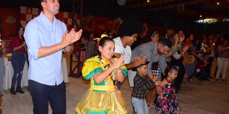 Vice-governador participa dos festejos juninos do Centro de Atendimento ao Autista de Campina Grande