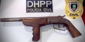 CAMPINA: Polícia Civil apreende espingarda calibre 12 durante investigações de homicídio em São José da Mata