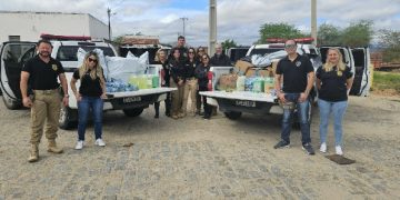 NO SERTÃO: Operação Virtude visita abrigos de idosos e doa material arrecadado em campanha solidária