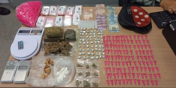 Polícia apreende cerca de 5 mil porções de drogas nas ações do fim de semana