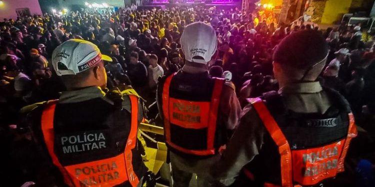 POLÍCIA MILITAR E DEMAIS FORÇAS DE SEGURANÇA PÚBLICA ASSEGURAM TRANQUILIDADE NOS EVENTOS DE MATURÉIA.