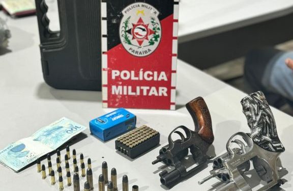 Polícia apreende 23 armas de fogo nas ações do fim de semana