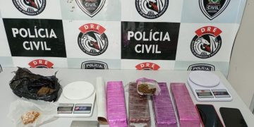 EM CAMPINA: Polícia Civil prende mulher suspeita de tráfico de drogas