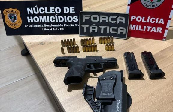 OPERAÇÃO ARAPUCA: Polícias Civil e Militar prendem homem acusado de praticar duplo homicídio em Caaporã