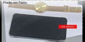 AÇÃO RÁPIDA: POLÍCIA MILITAR RECUPERA BENS ROUBADOS MINUTOS APÓS O CRIME, EM PATOS