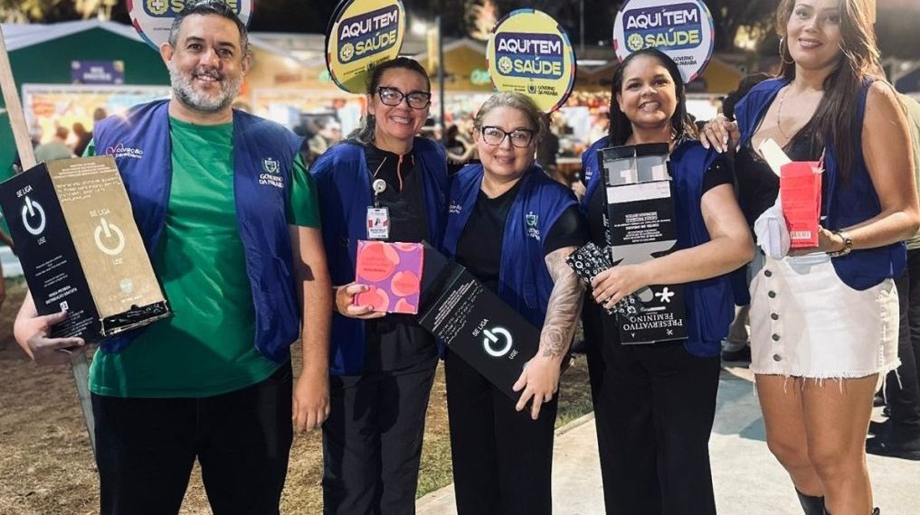Secretaria de Estado da Saúde inicia campanha de prevenção às ISTs no Parque do Povo